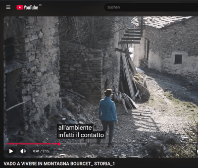 Link zu einem Youtube-Film über den Ort Chasteiran, bzw. Bourcet