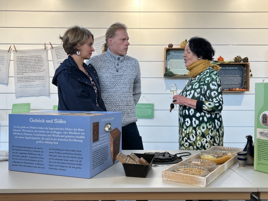 Gäste im Gespräch mit Margrit Habart