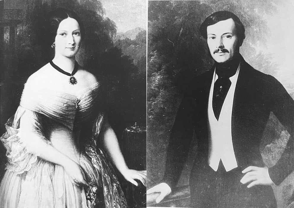 Das Stifterehepaar Georgii 