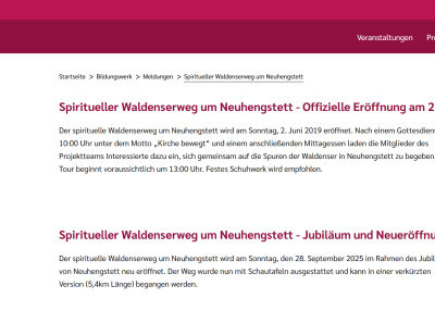 Link zur Homepage des Evangelischen Erwachsenenbildung